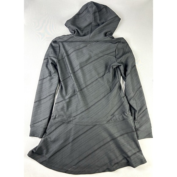 Fila Women's M Long Hooded Full Zip Jacket Black Beach Cover Up NEW With Tags - Picture 11 of 11